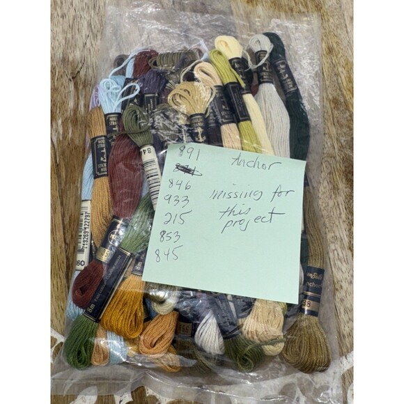 Marie's Garden "Provençe Welcome" counted cross stitch pattern W/ Floss MG03 - Picture 5 of 6